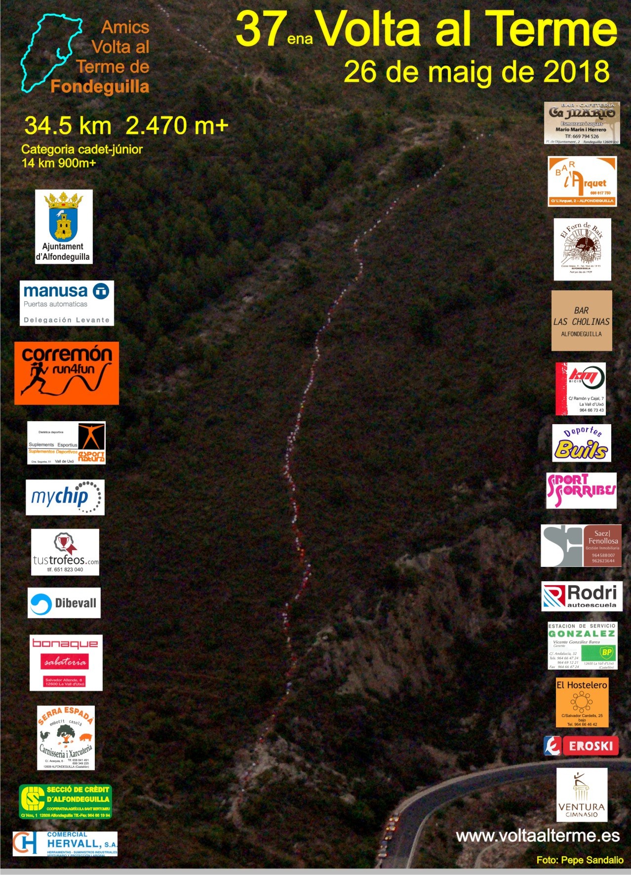 Cartell 37ena Volta al Terme